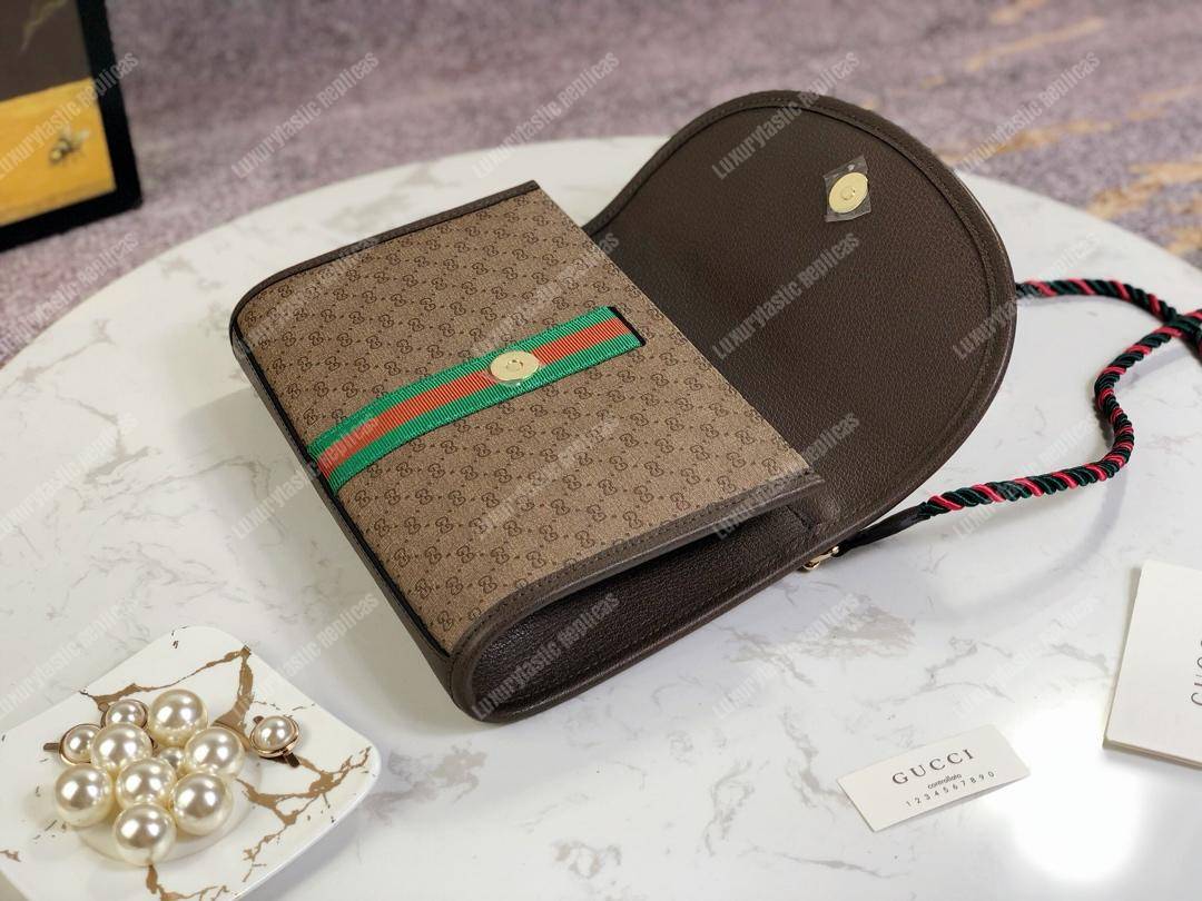 G*u*i mini gg sup*e canvas rajah gg small shoulder bag