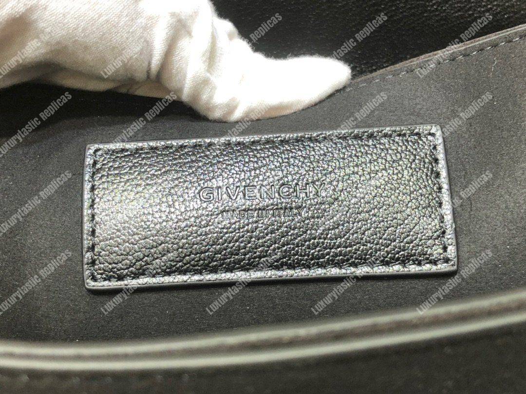 Givenchy Medium GV3 Bag In Leather And Suede Black