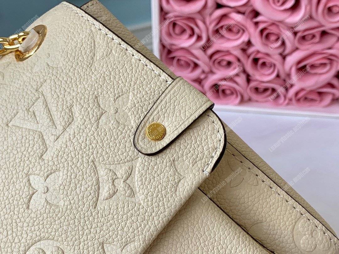 LV Vavin PM Monogram Empreinte Creme