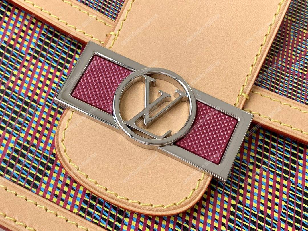 LV Dauphine MM Monogram Pink Handbag