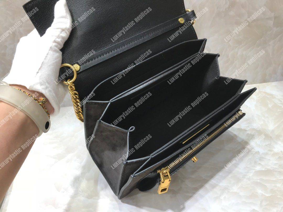 Givenchy Small GV3 Bag In Box Leather Black