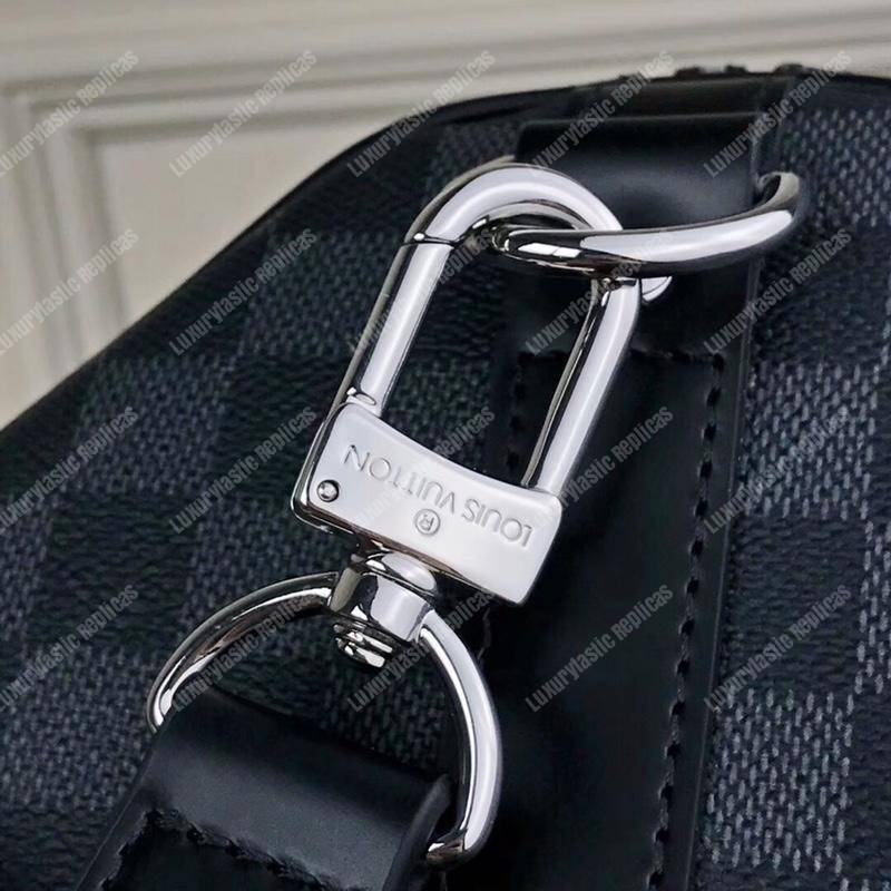 LV Keepall Bandouliere 45 Damier Graphite Canvas