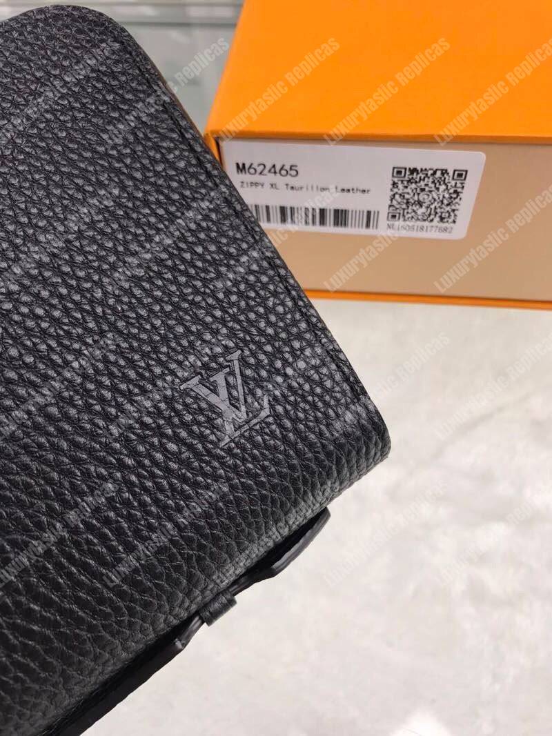 LV Zippy XL Wallet Taurillon Leather