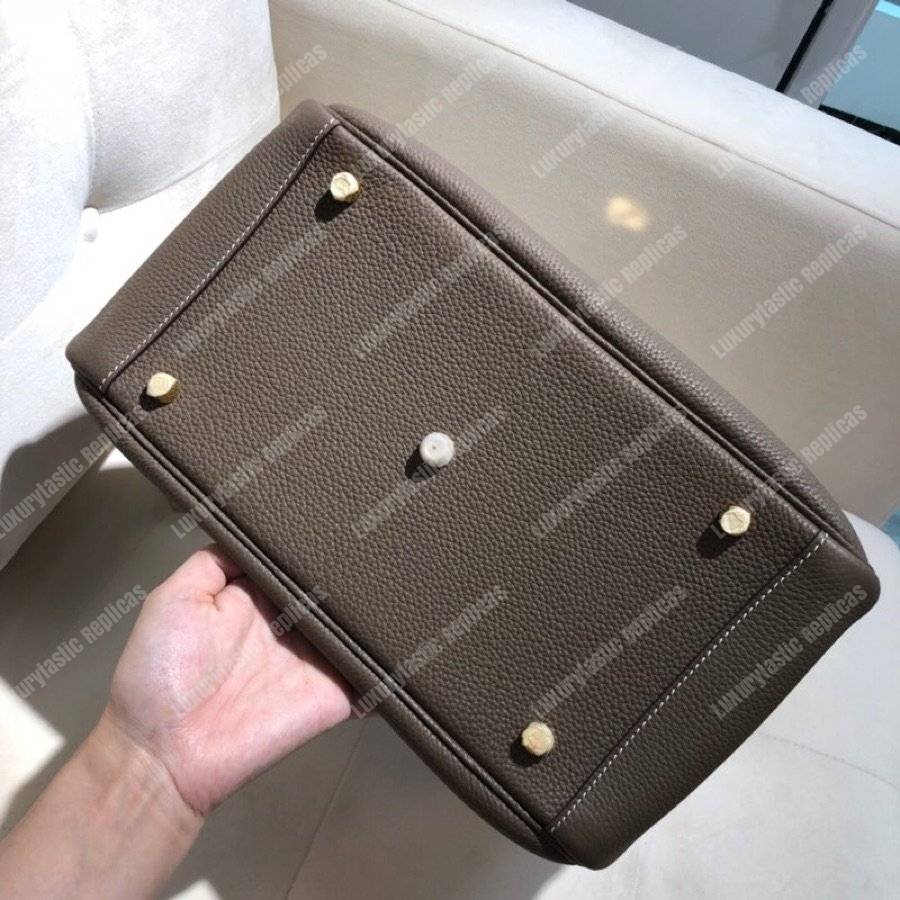 H**mes lindy 26 bag clemence etain