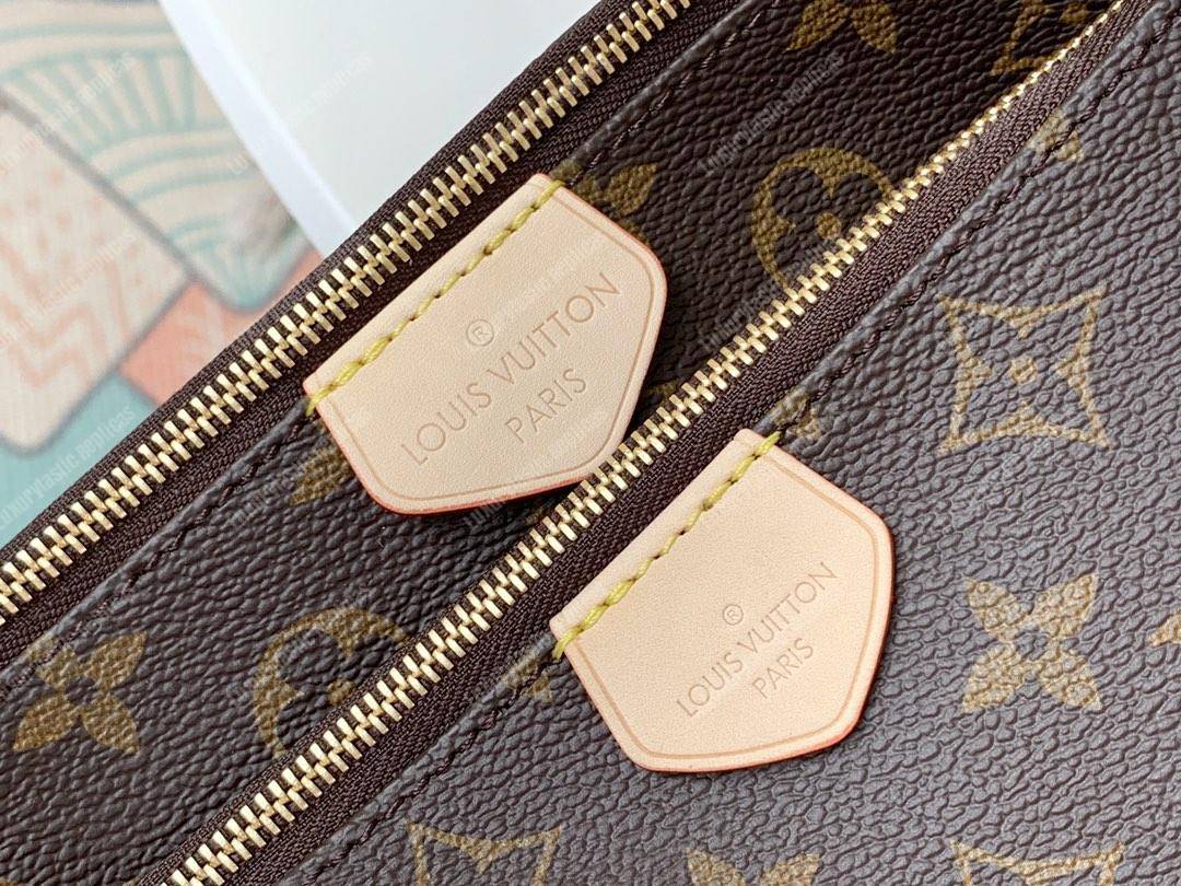 LV Multi Pochette Accessoires Digital Exclusive Prelaunch Monogram Khaki
