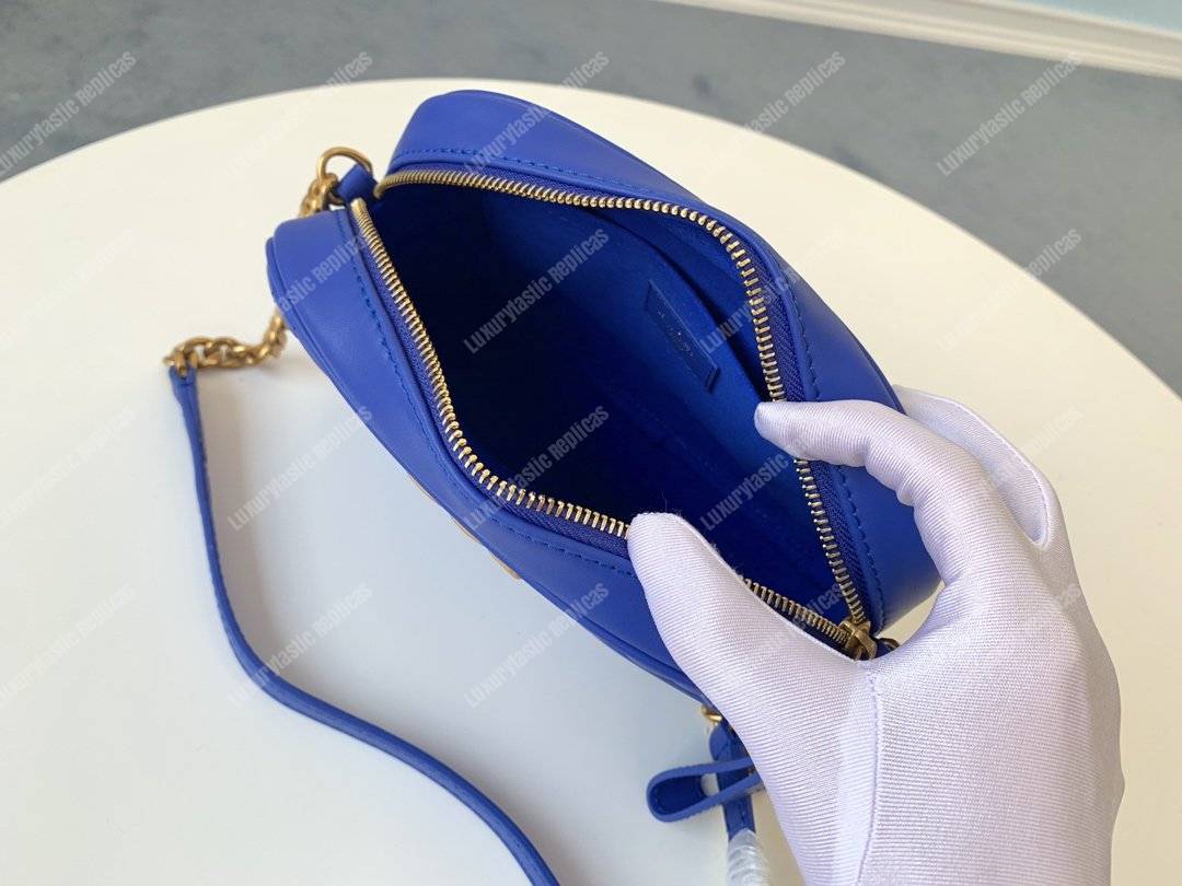 LV New Wave Camera Bag Bleu Neon