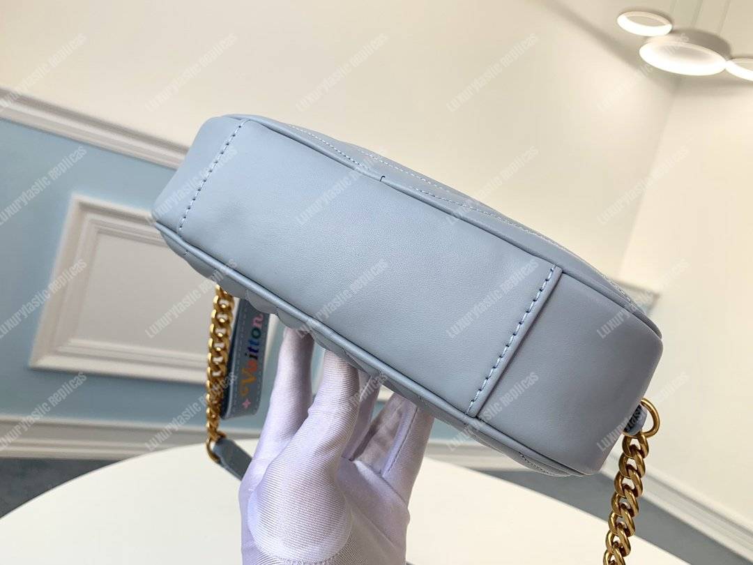 LV New Wave Camera Bag Bleu Porcelaine