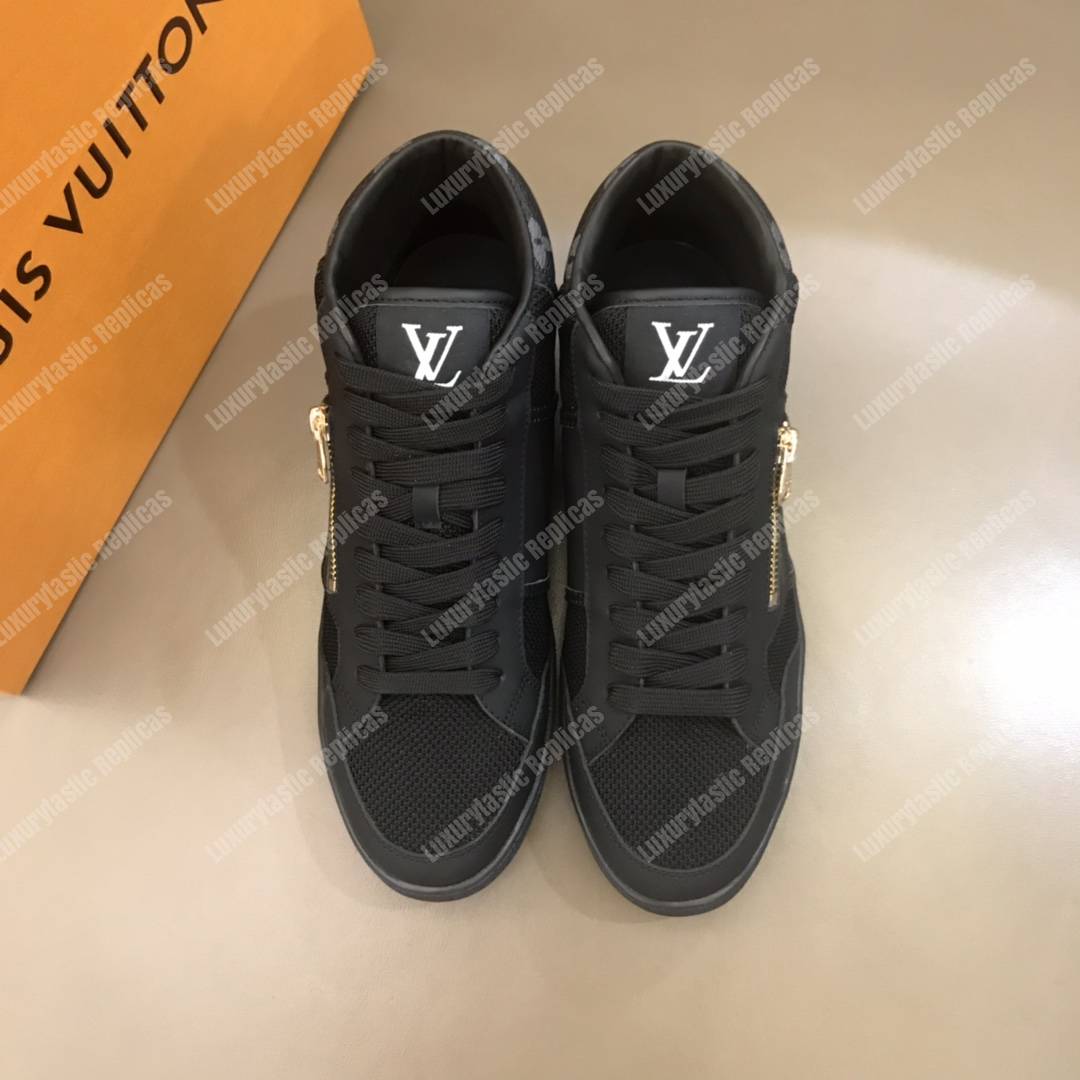 LV Rivoli Trainer Boots Black