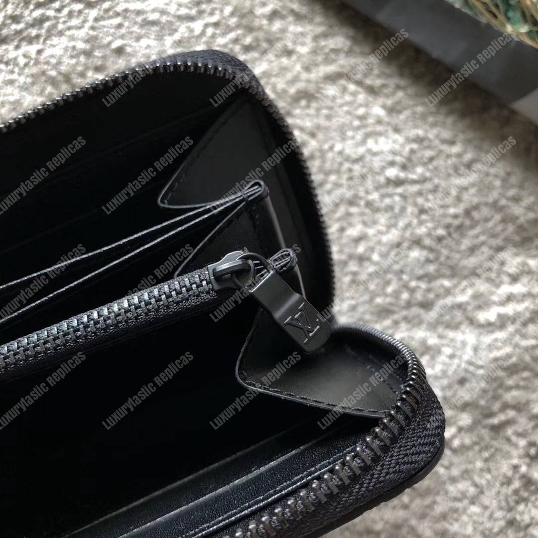 LV Zippy Wallet Monogram Shadow