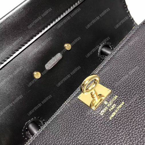 LV City Steamer One Handle Bag Black