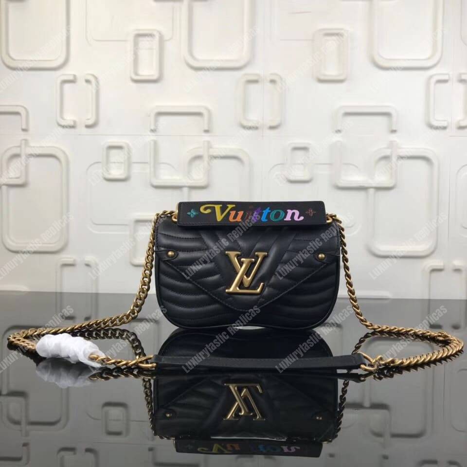 LV New Wave Chain Bag PM Noir