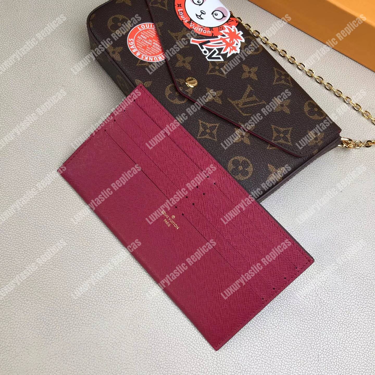 LV Pochette Felicie Monogram Canvas Special Edition
