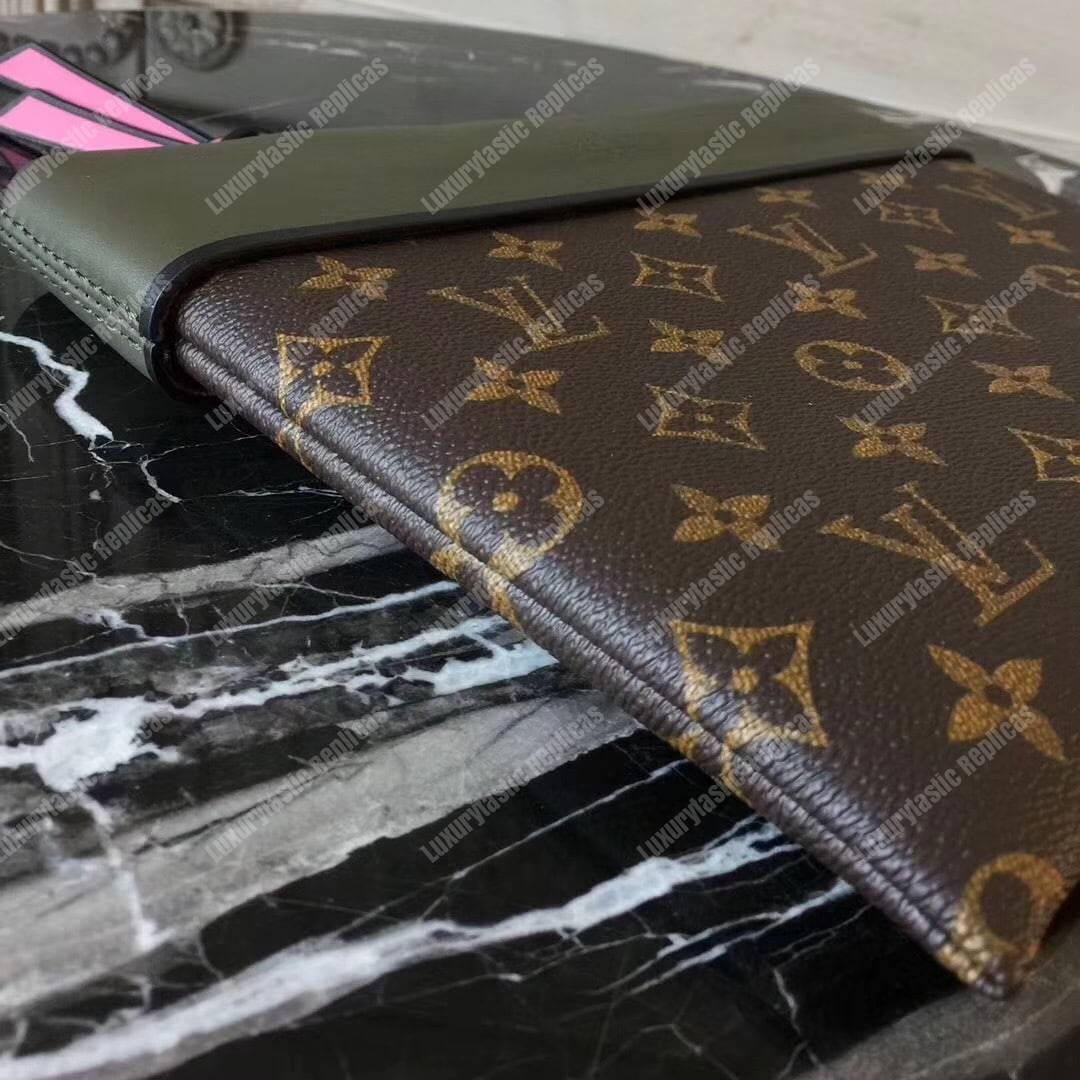 LV Pochette Tuileries Monogram Coated Canvas