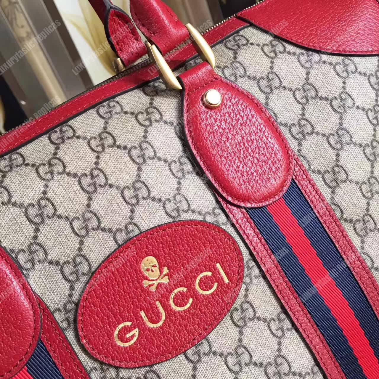 G*u*i soft gg sup*e duffle bag red