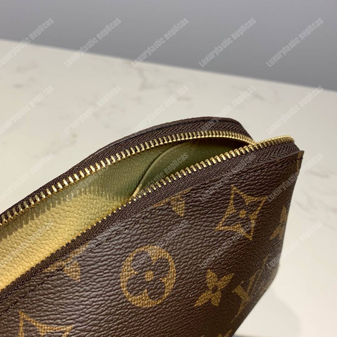 LV Cosmetic Pouch PM Monogram Canvas