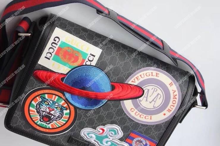 G*u*i night courrier gg sup*e flap messenger