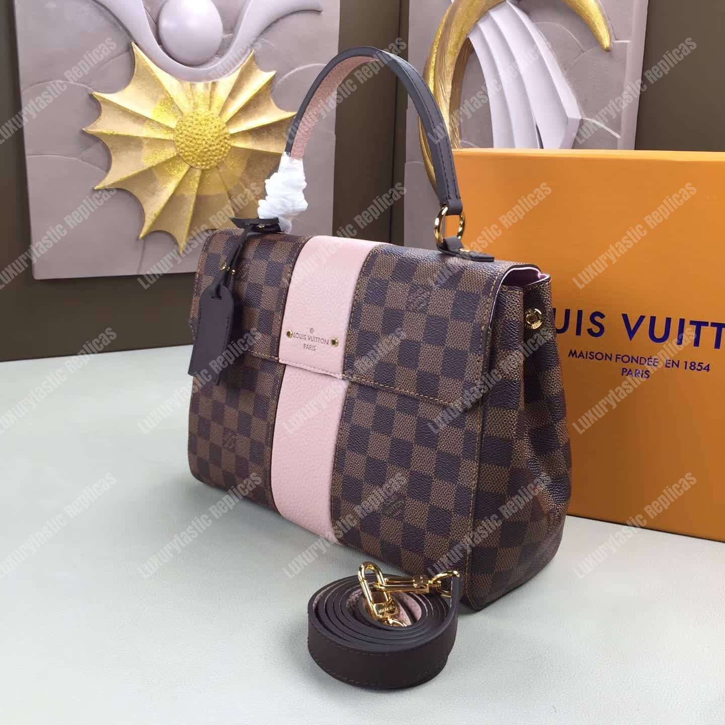 LV Bond Street BB Damier Ebene Magnolia