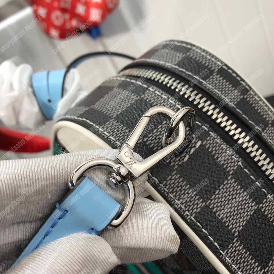 LV Mini Luggage BB Damier Black and White