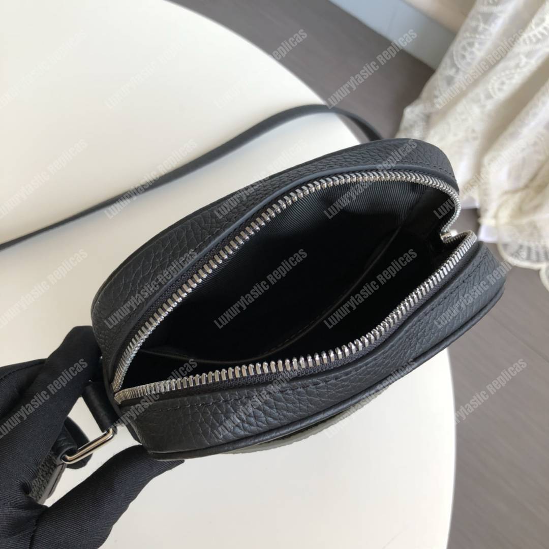 LV Danube Slim PM Black/Khaki