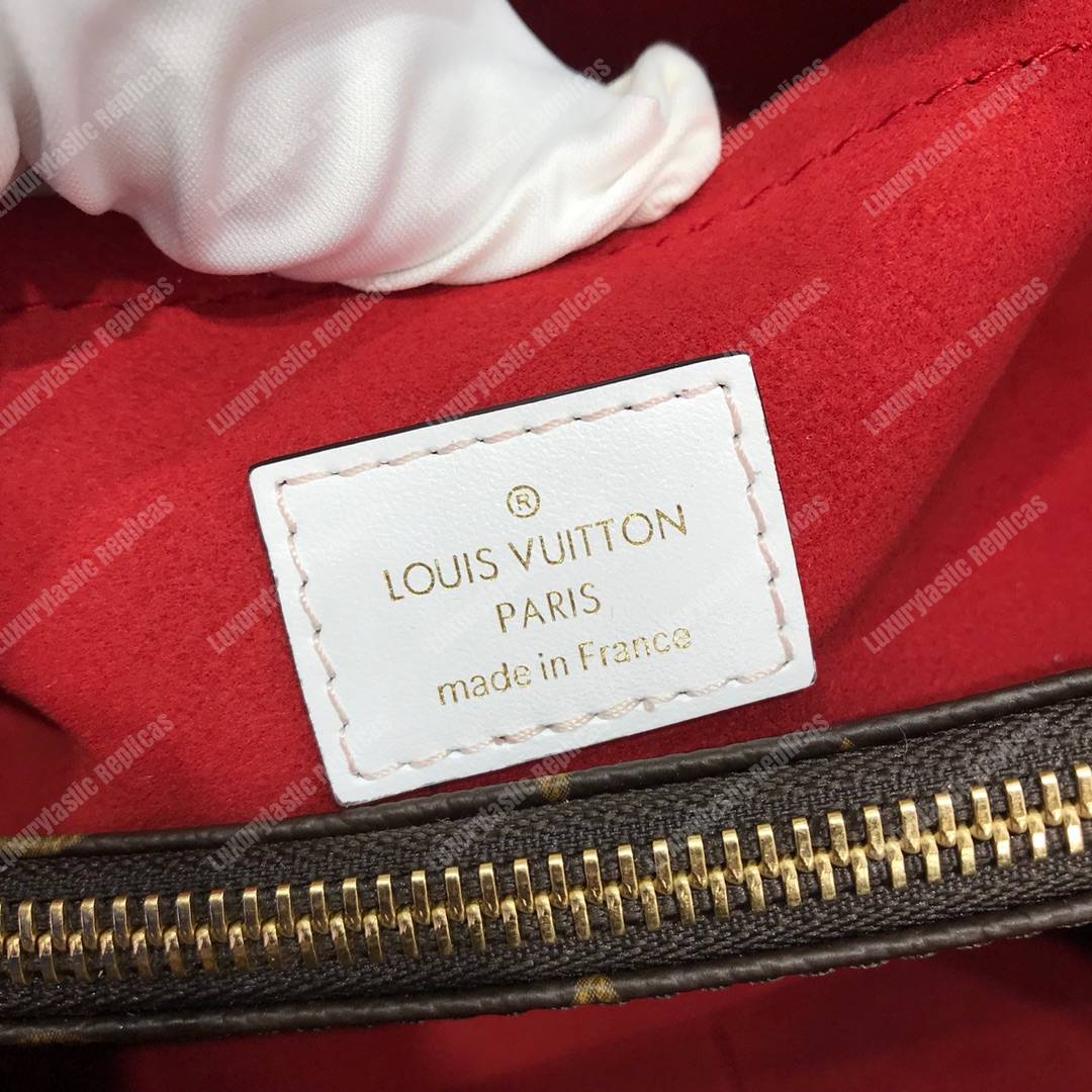 LV Montaigne PM Monogram Braided Handles