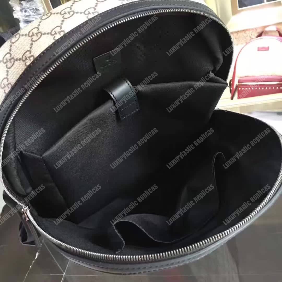 G*u*i gg sup*e backpack with web