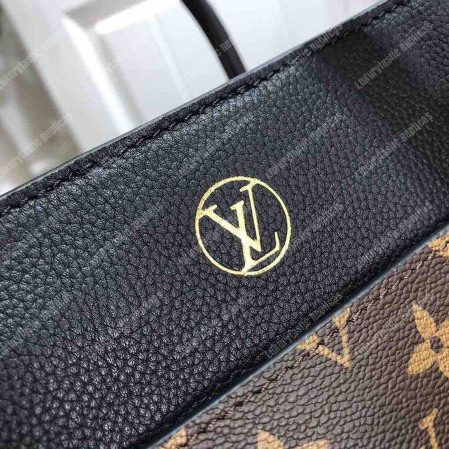LV On My Side Calf Monogram Canvas Noir