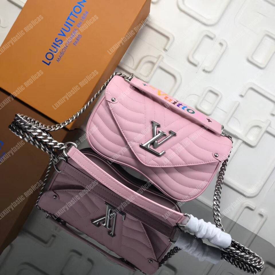 LV New Wave Chain Bag MM Pink