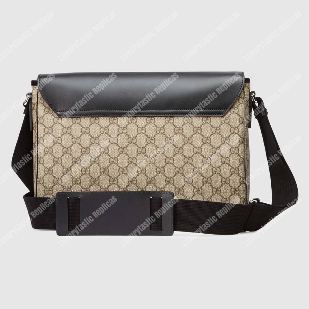 G*u*i gg sup*e messenger beige/ebony black