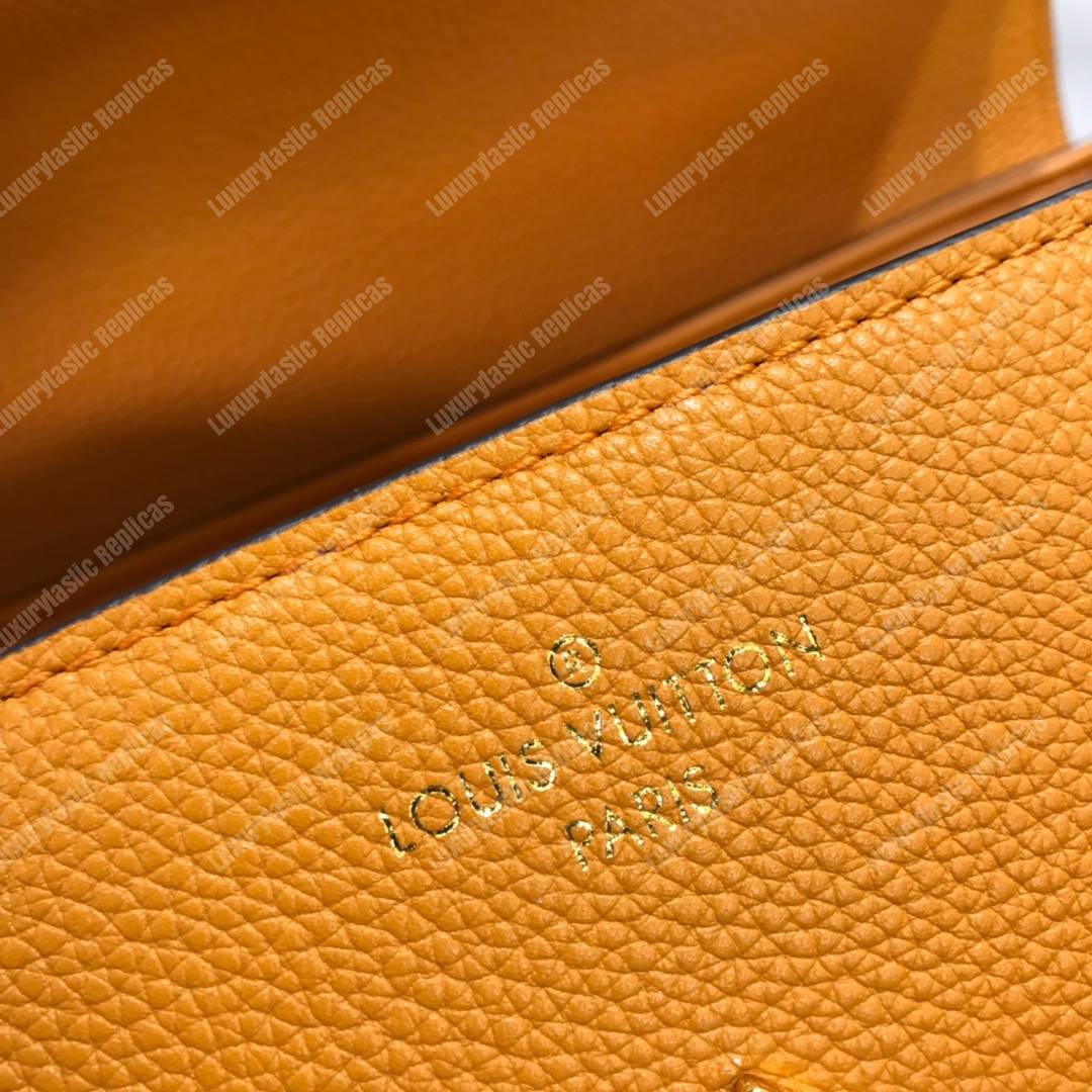 LV Rose Des Vents PM Amaretto Gold Padlock Handbag
