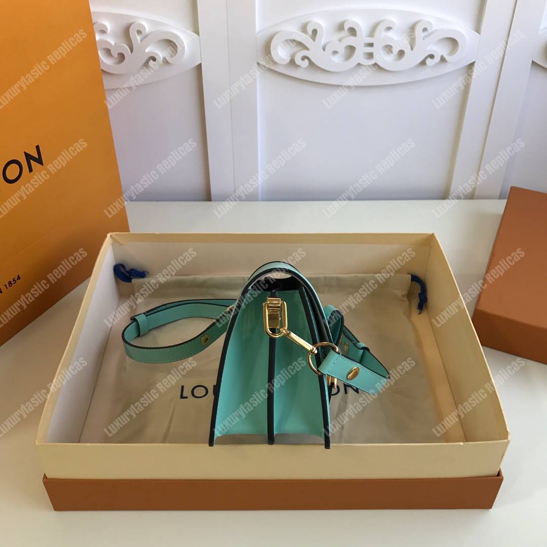 LV Dauphine MM Turquoise