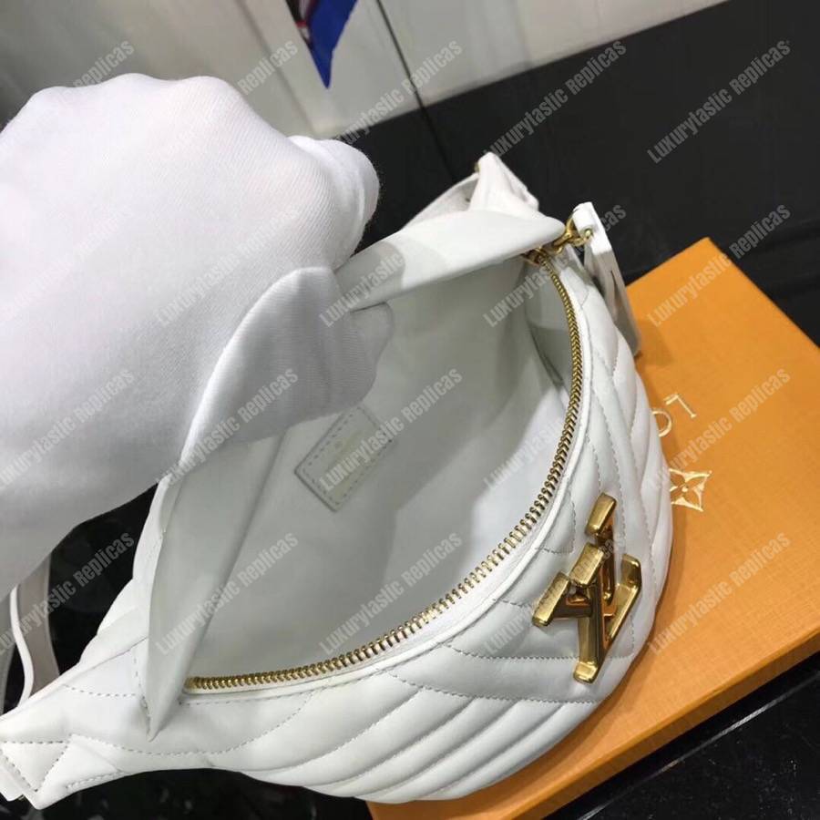 LV New Wave Bumbag Snow