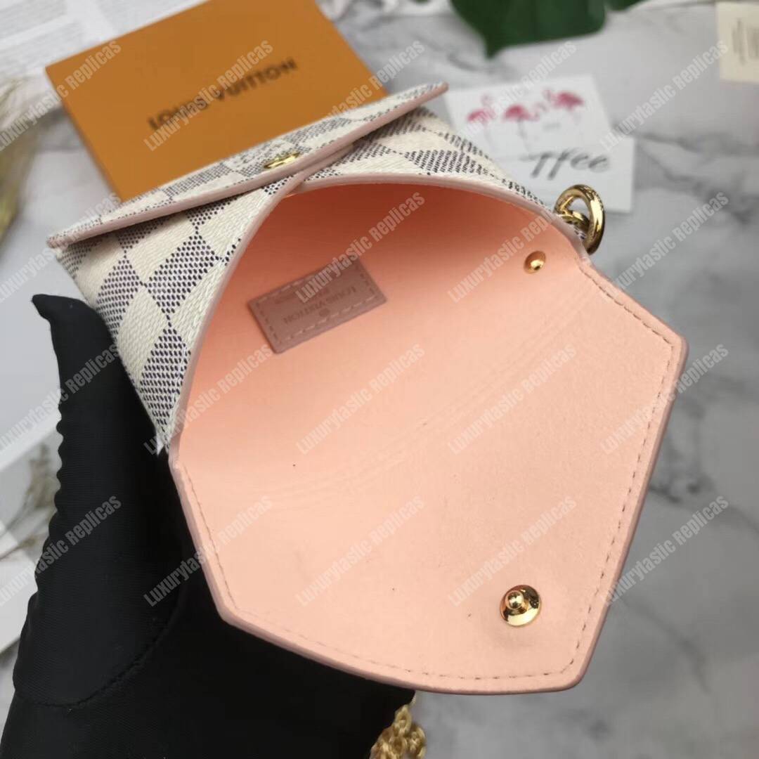 LV Kirigami Necklace Damier Azur