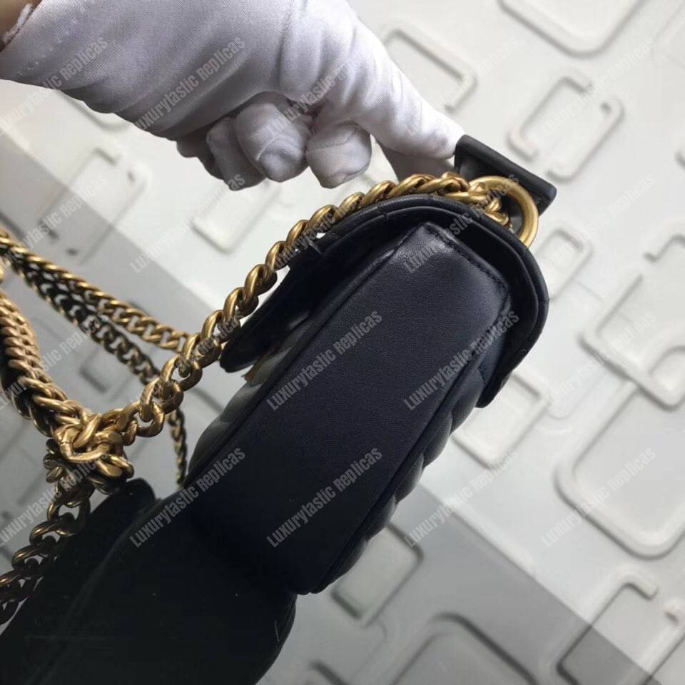 LV New Wave Chain Bag PM Noir