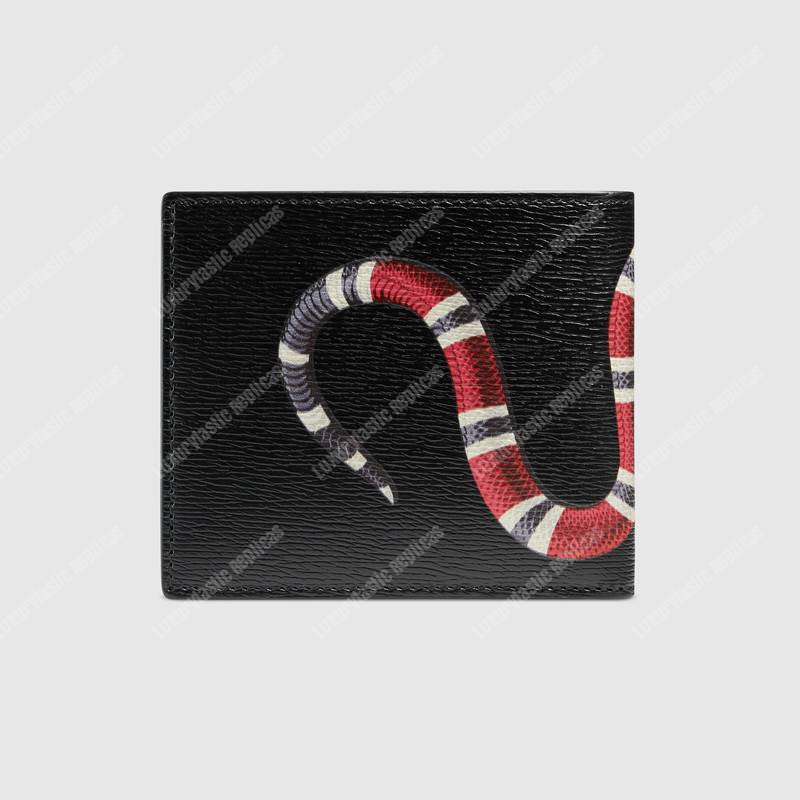 G*u*i kingsnake leather wallet