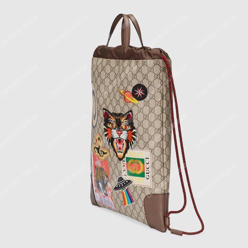 G*u*i courrier soft gg sup*e drawstring backpack