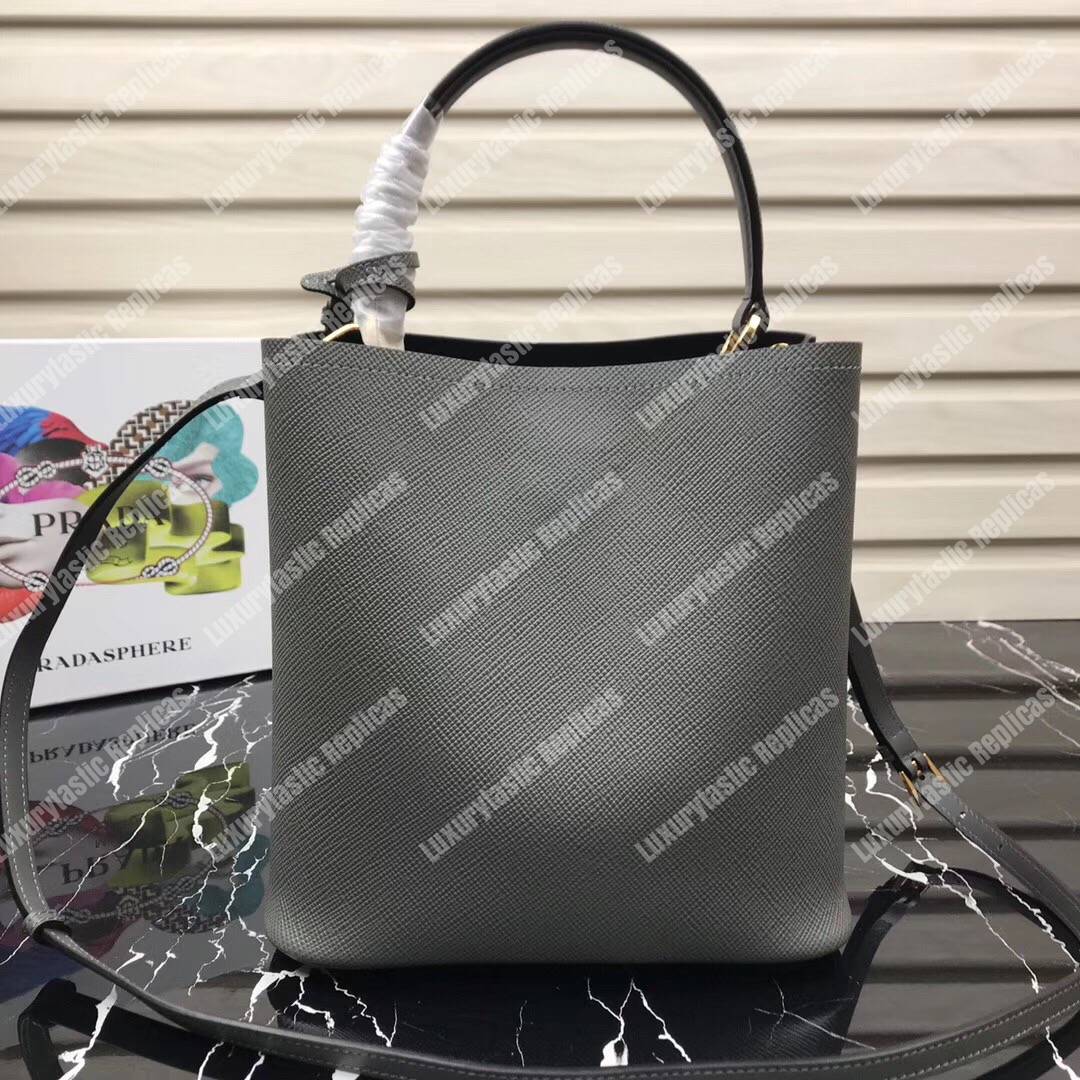 Pra*a panier medium bag grey