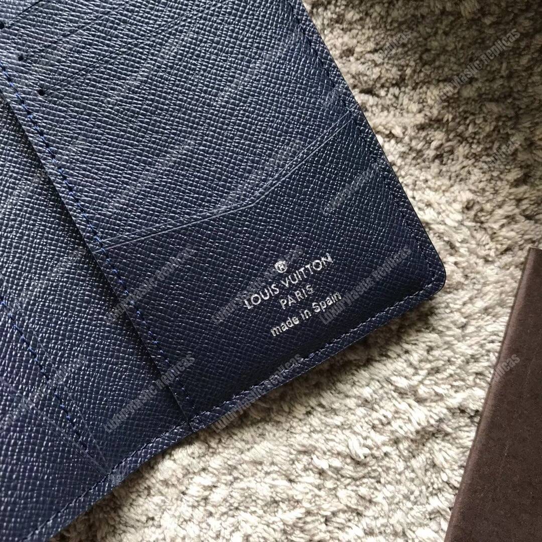 LV Pocker Organizer Epi Leather Noir