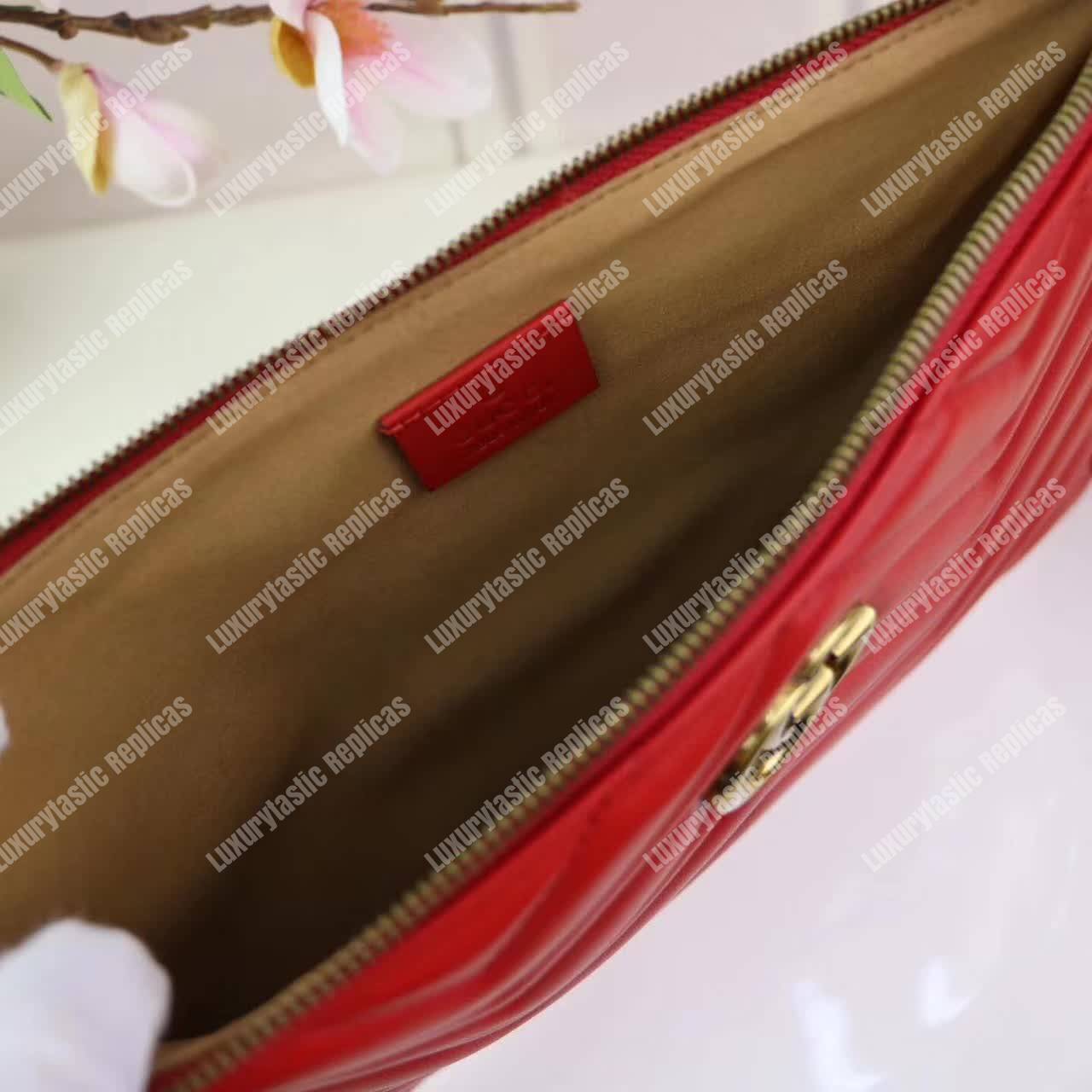 G*u*i gg marmont pouch red