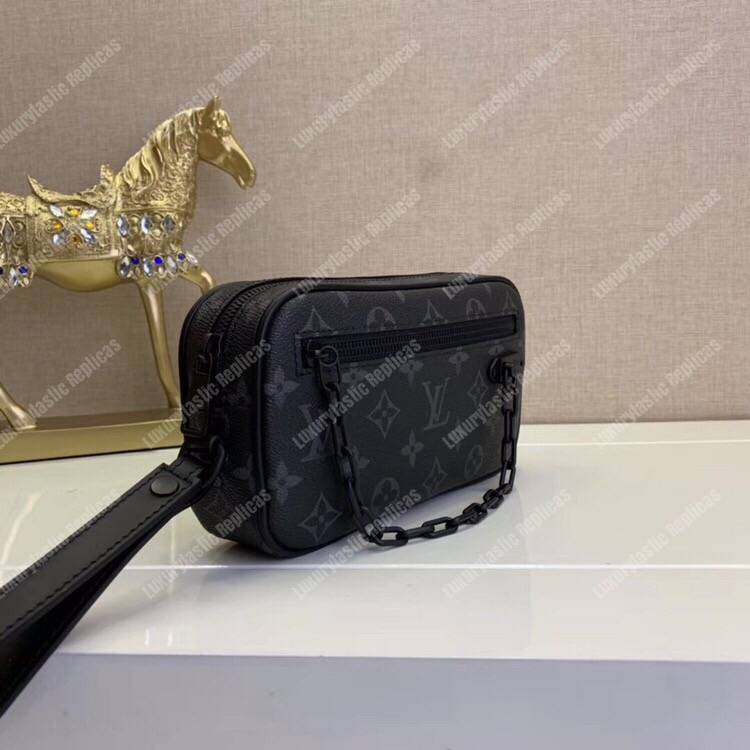 LV Pochette Volga Monogram Eclipse