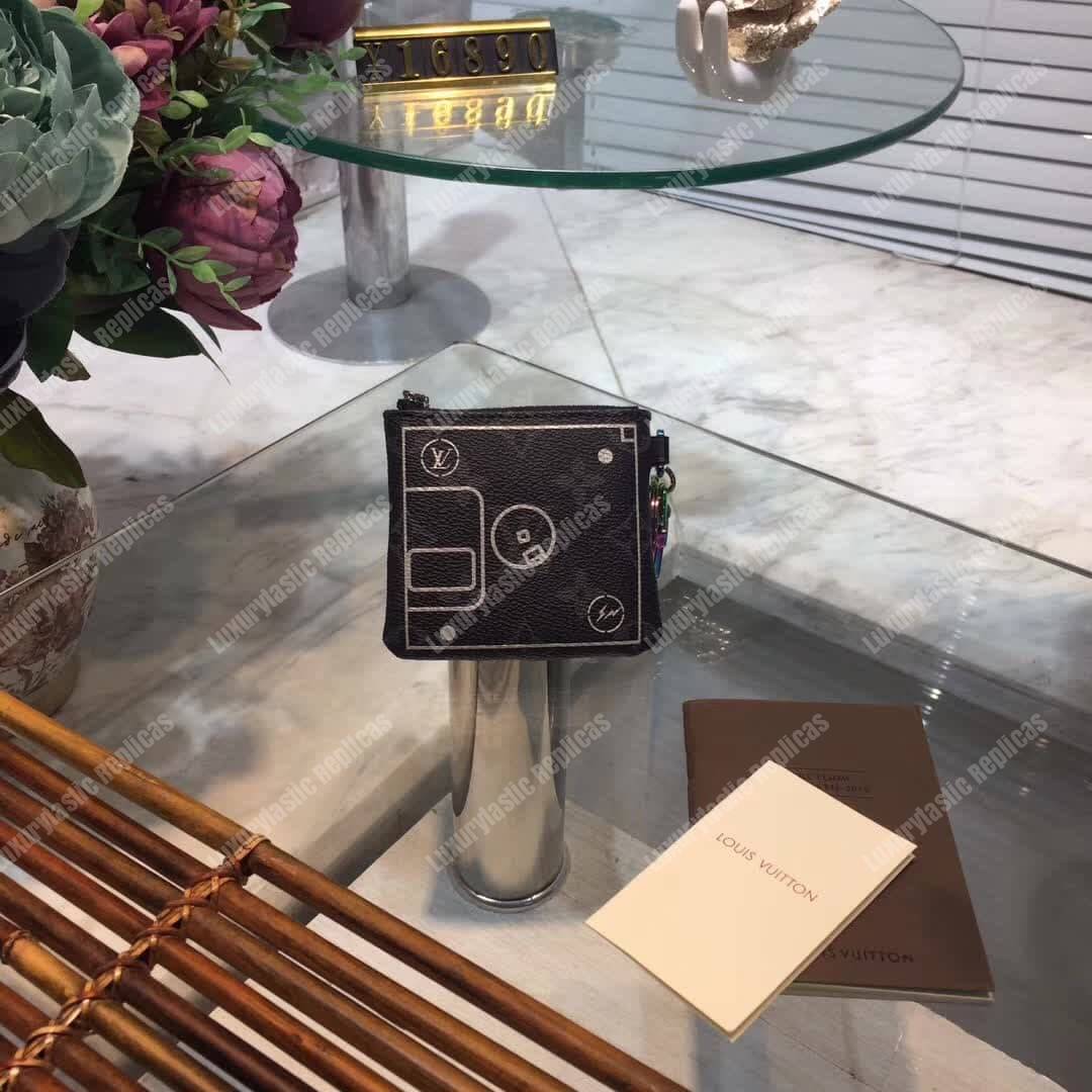 LV Small Purse Monogram Eclipse Canvas