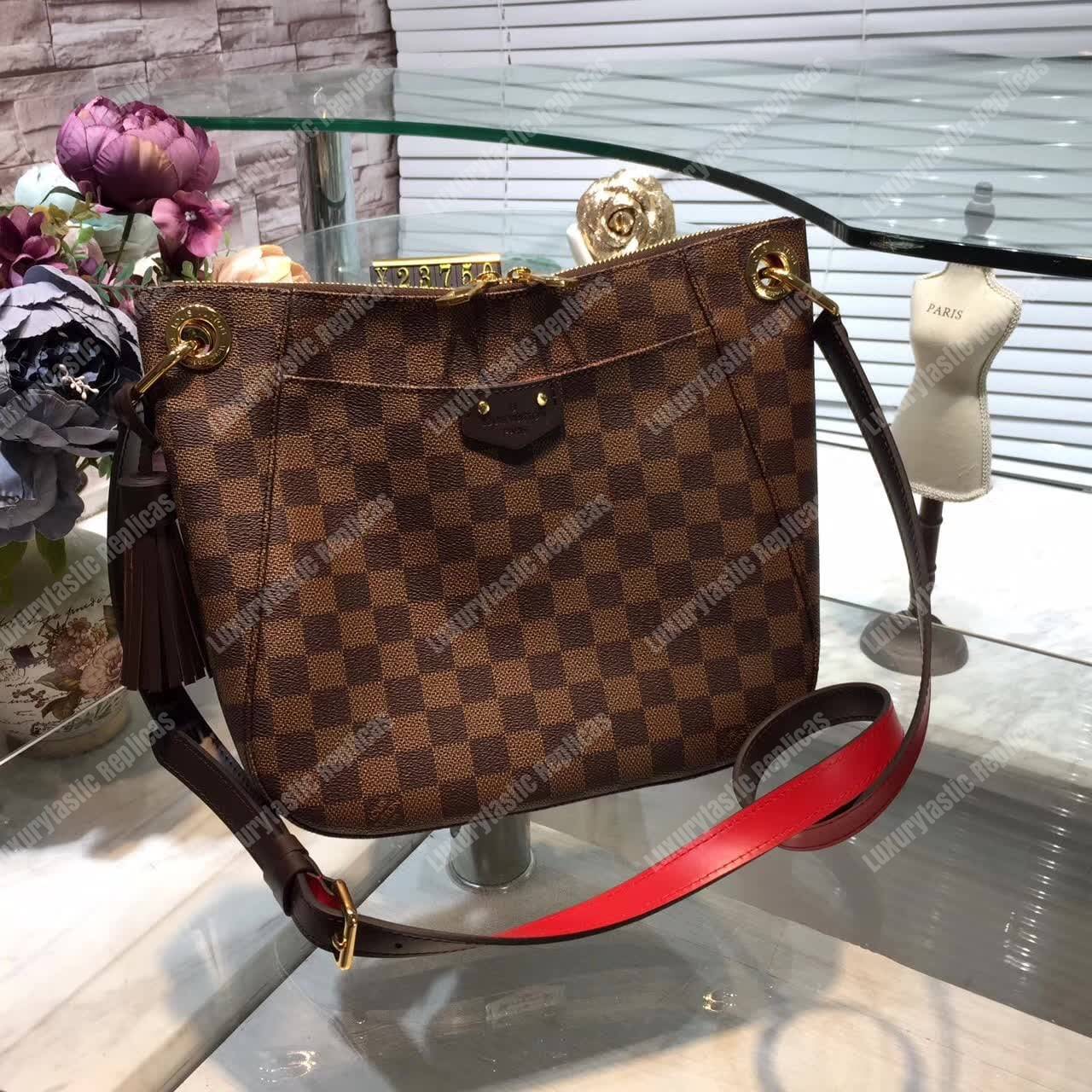 LV South Bank Besace Bag Damier Ebene