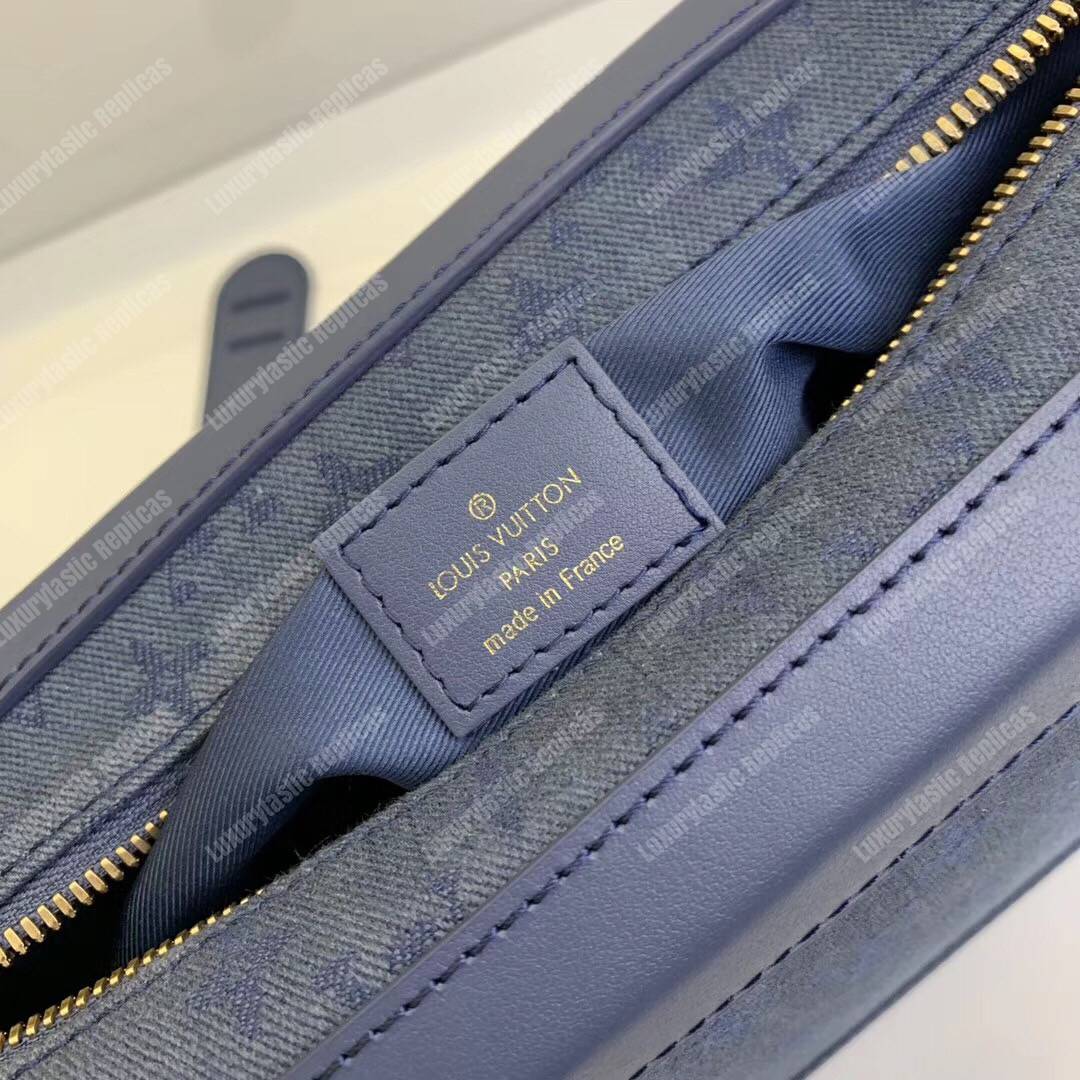 LV Soft Trunk Monogram Denim