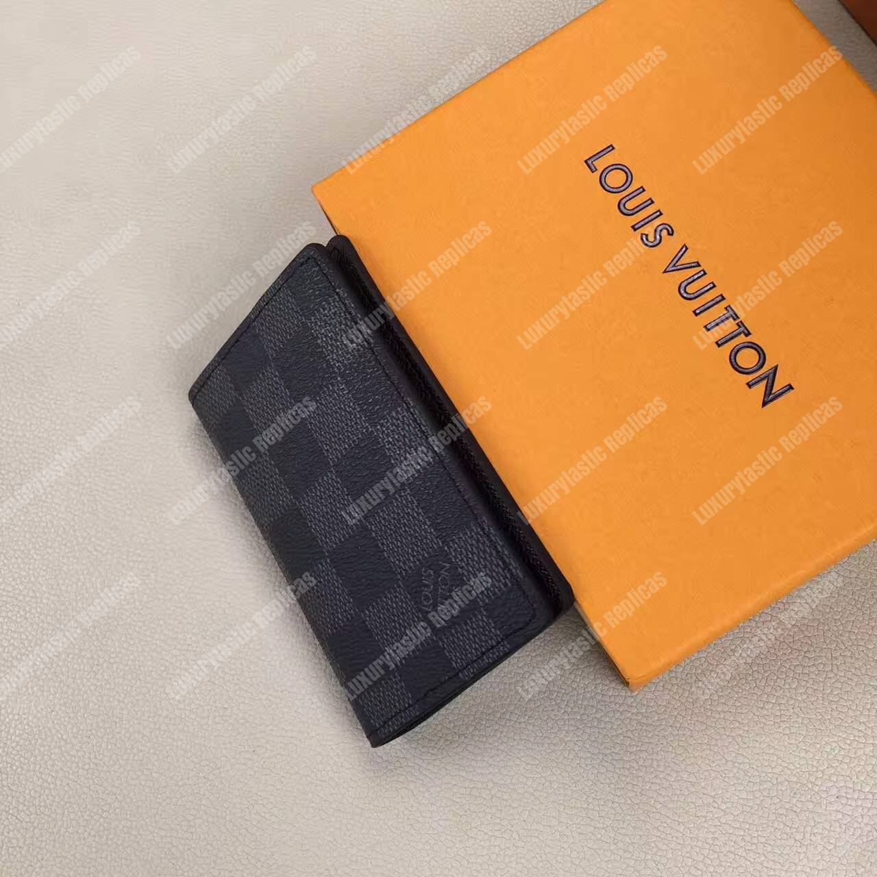 LV Pocket Organizer Damier Graphite Canvas