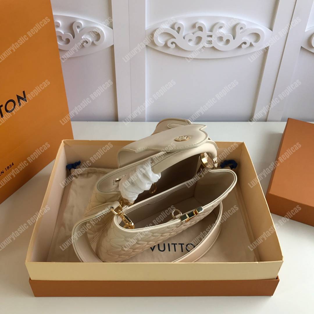 LV Capucines BB Vanile Ivory