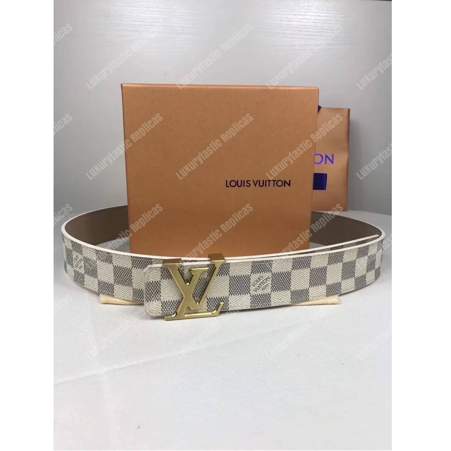 LV Initiales 40MM Damier Azur