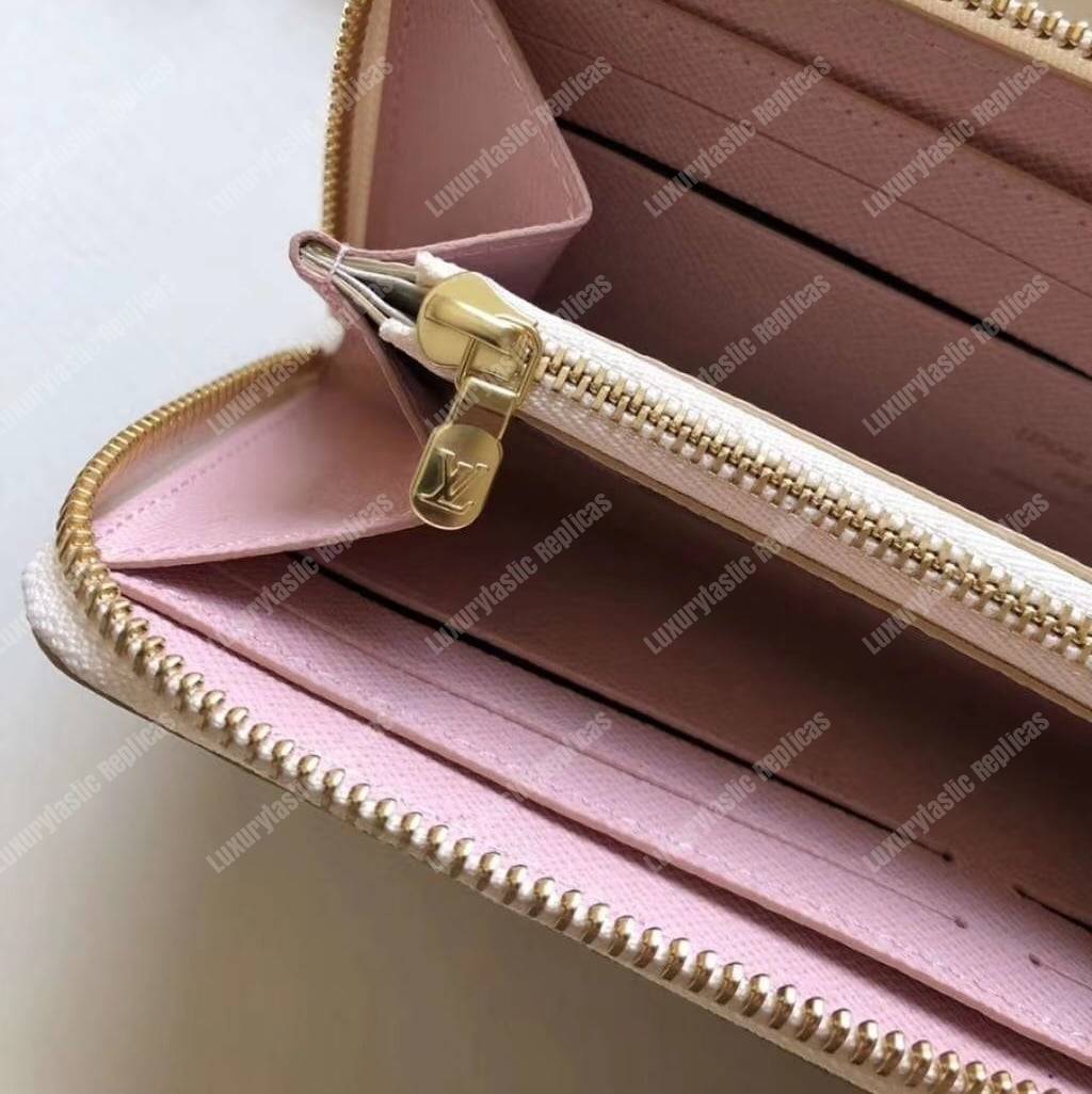 LV Zippy Wallet Damier Azur