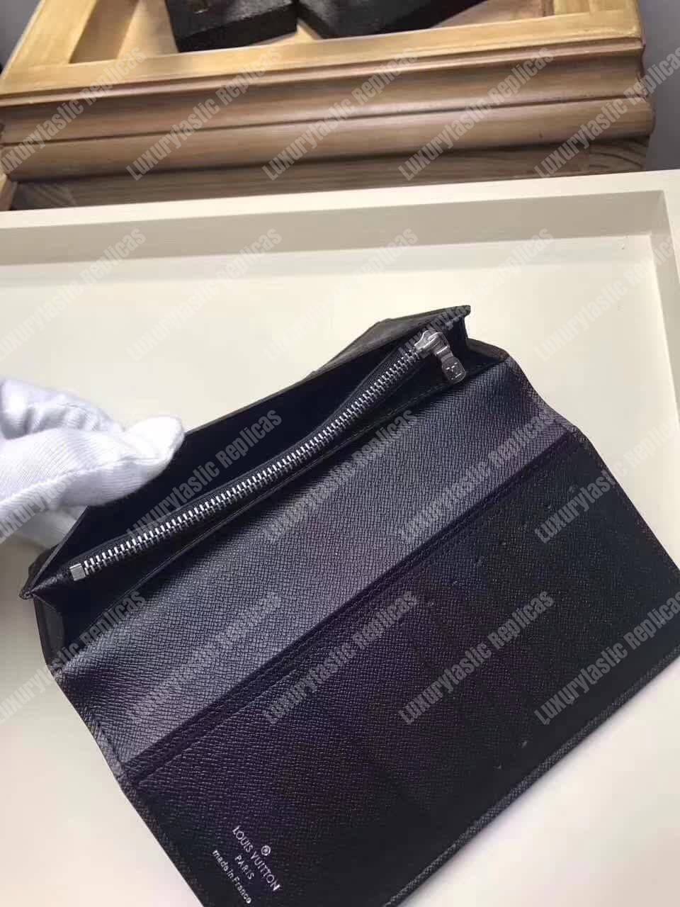 LV Damier Graphite Canvas Brazza Wallet 2017
