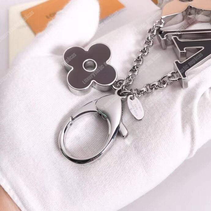 LV Fleur de Monogram Bag Charm