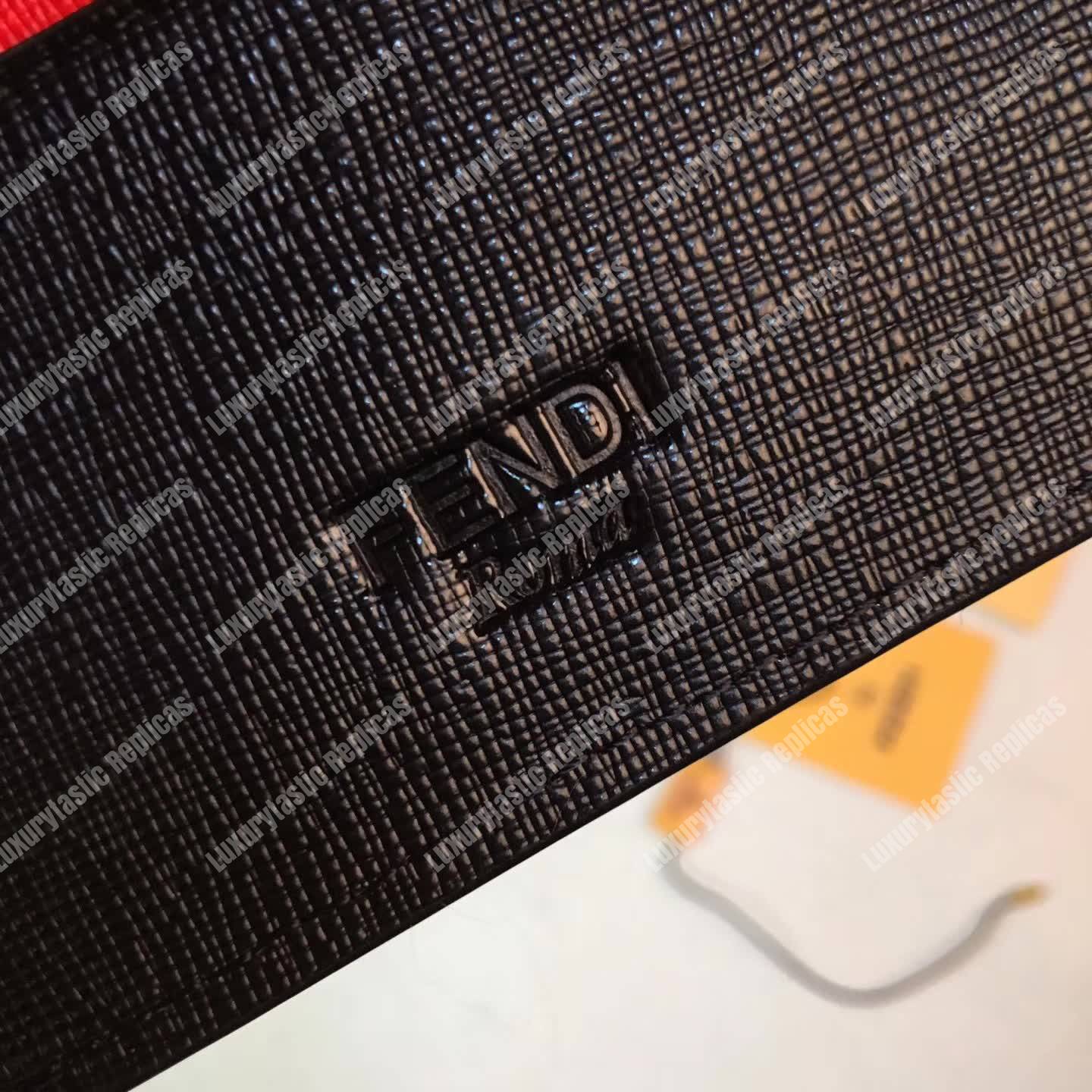 F**di multicolour card case