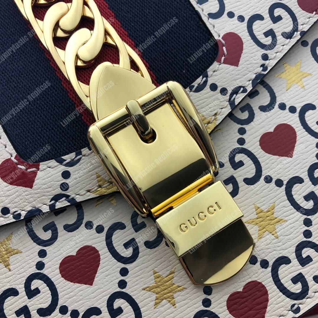 G*u*i chinese valentine’s day sylvie mini chain bag